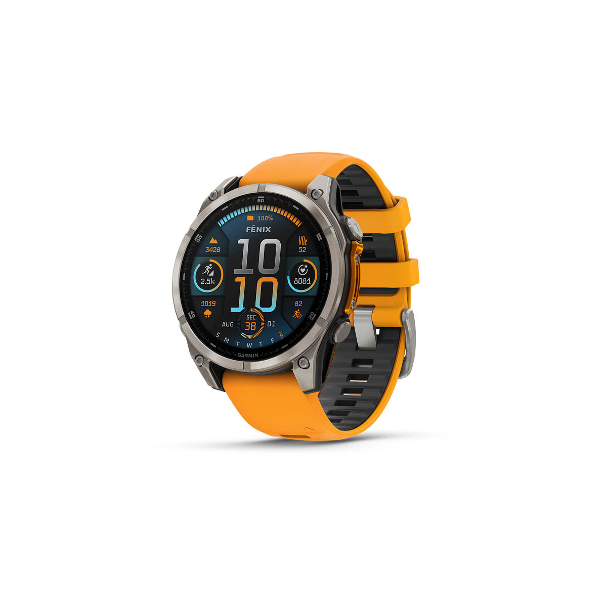 Garmin Fenix 8, 47 mm, AMOLED, Sapphire, Titanium