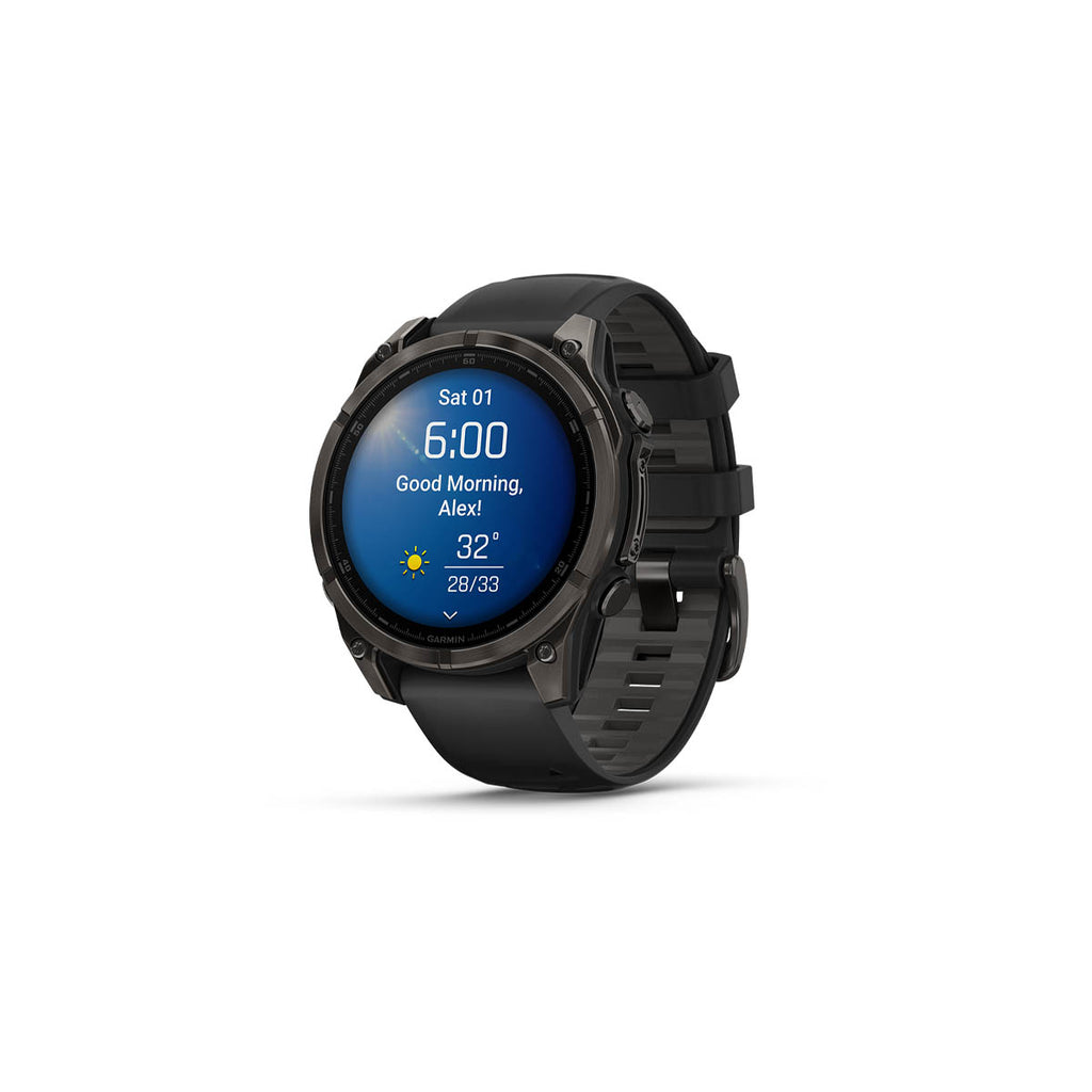 Garmin Fenix 8, 47 mm, AMOLED, Sapphire, Carbon Gray