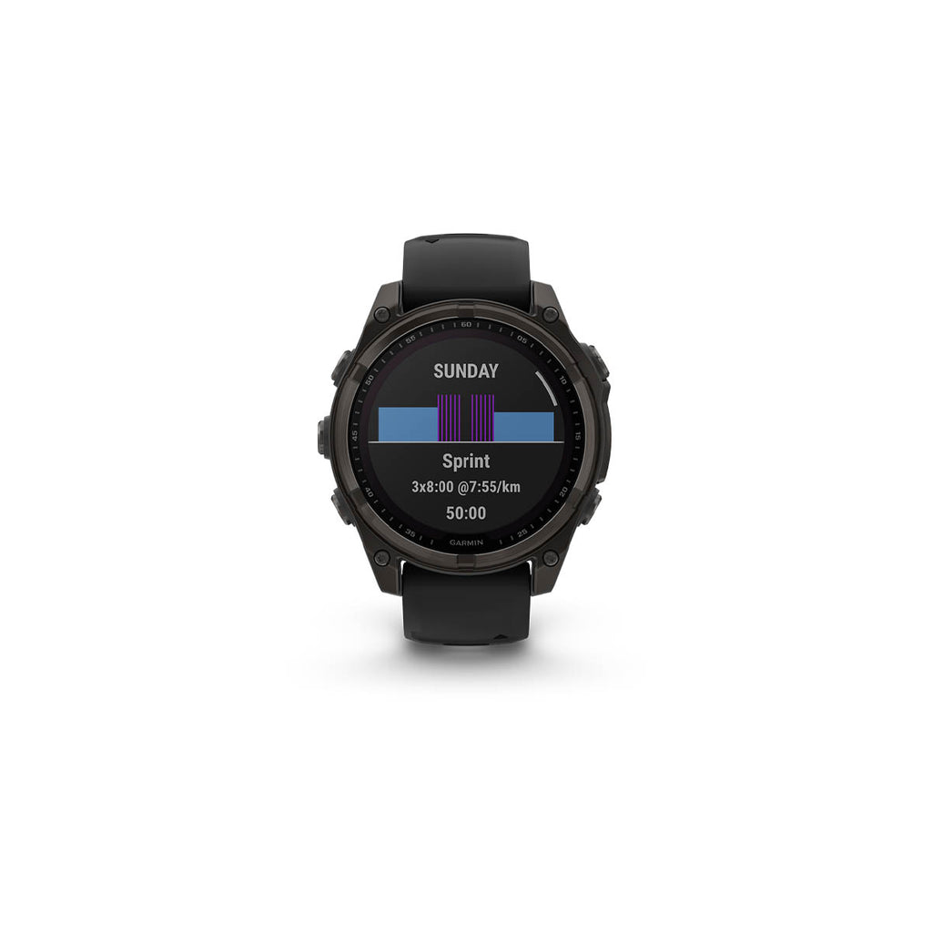 Garmin Fenix 8, 47 mm, Solar, Sapphire, Carbon Gray
