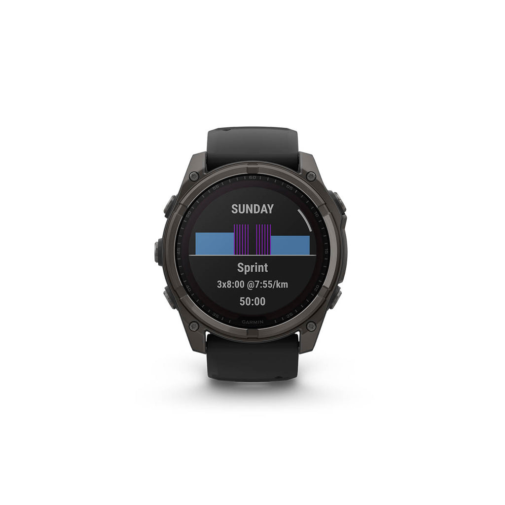Garmin Fenix 8, 51 mm, Solar, Sapphire, Carbon Gray