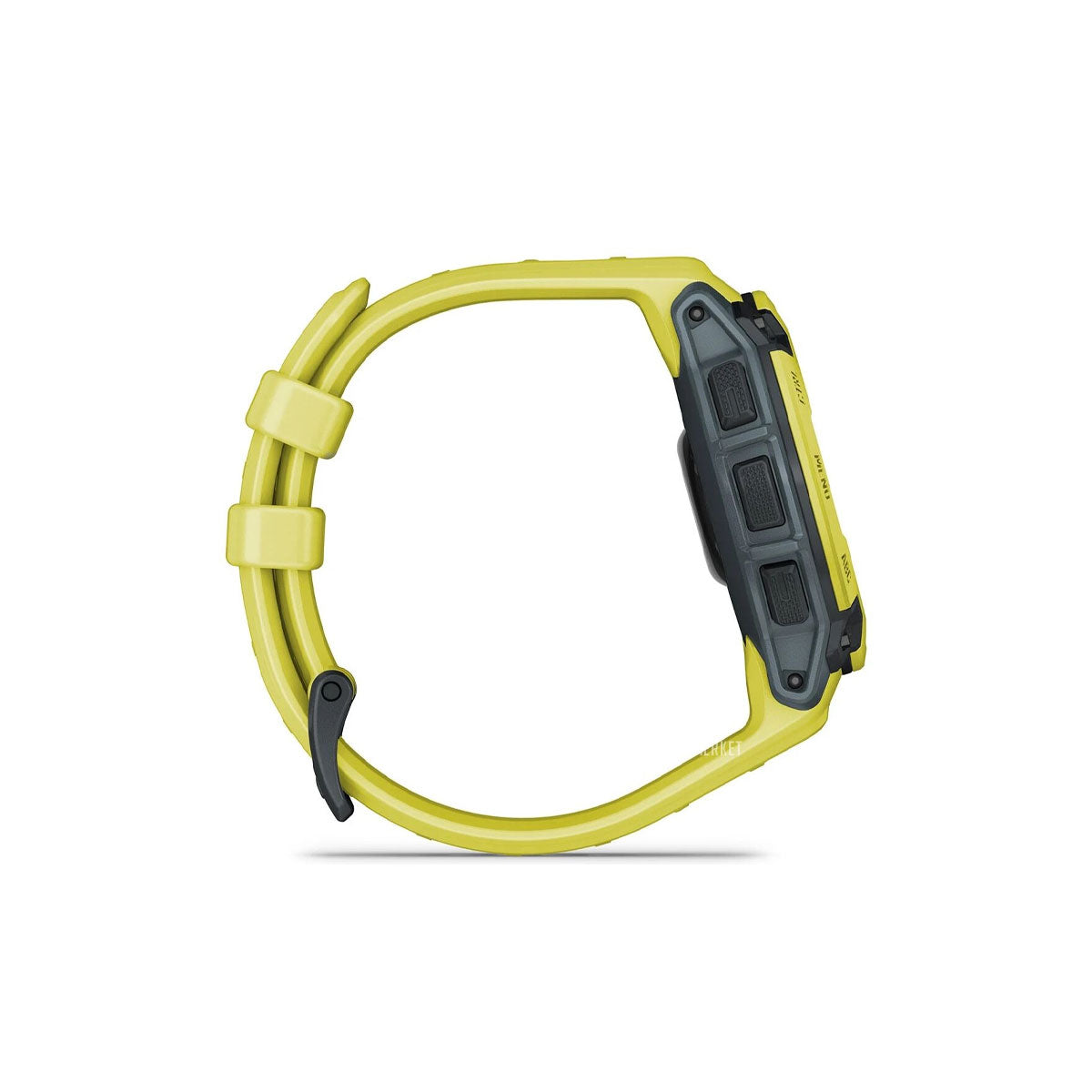 Garmin Instinct E ur i gul med sort knappanel