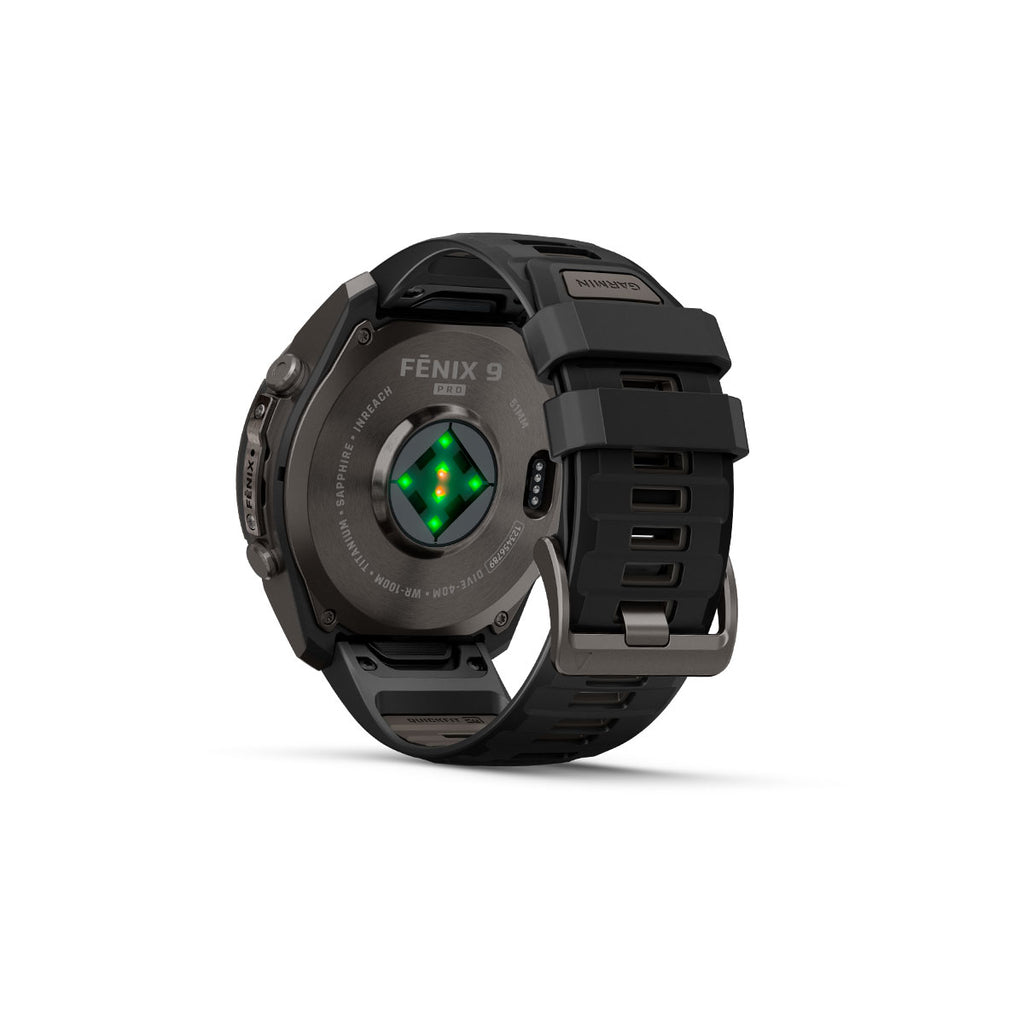 Garmin Fenix 9 Pro inReach 51 mm DLC smartwatch med skærmlys