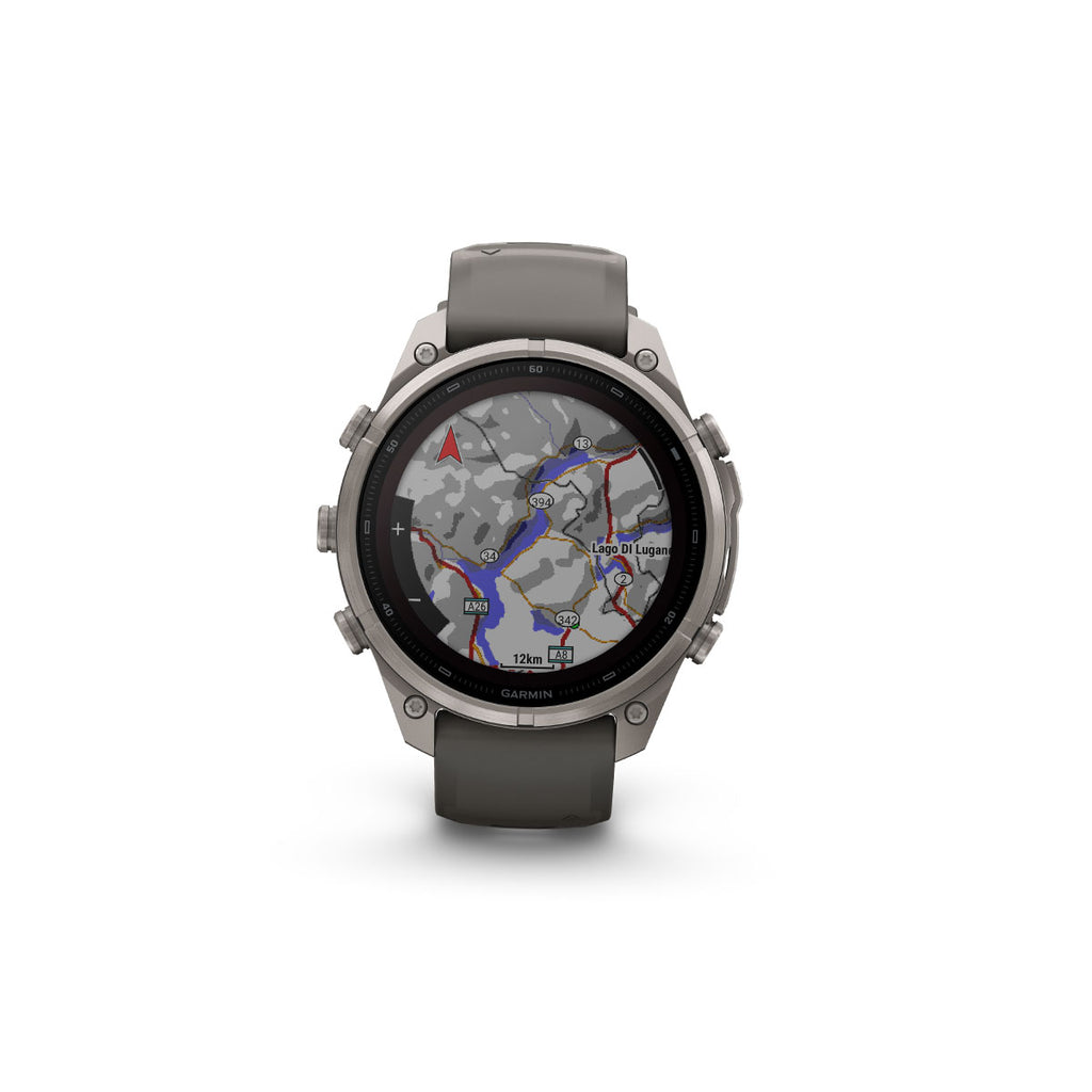 Garmin Fenix 9 Pro inReach 47 mm SOLAR titanium smartwatch med rute-kort