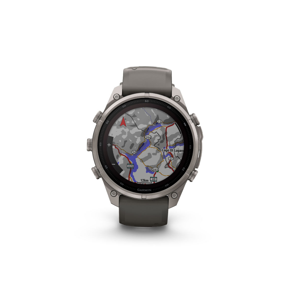 Garmin Fenix 9 Pro inReach 47 mm SOLAR titanium smartwatch med rute-kort
