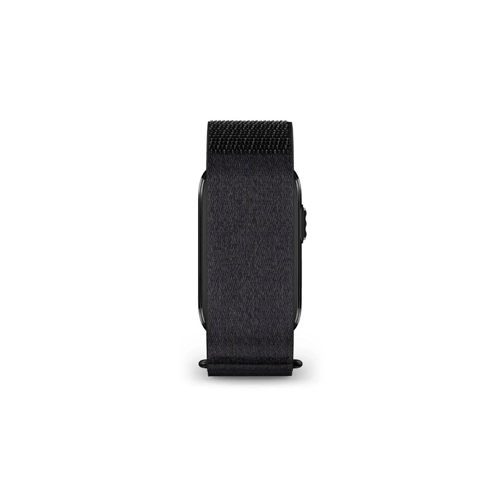 Garmin CIRQA smart bandrem i sort stof med spænde