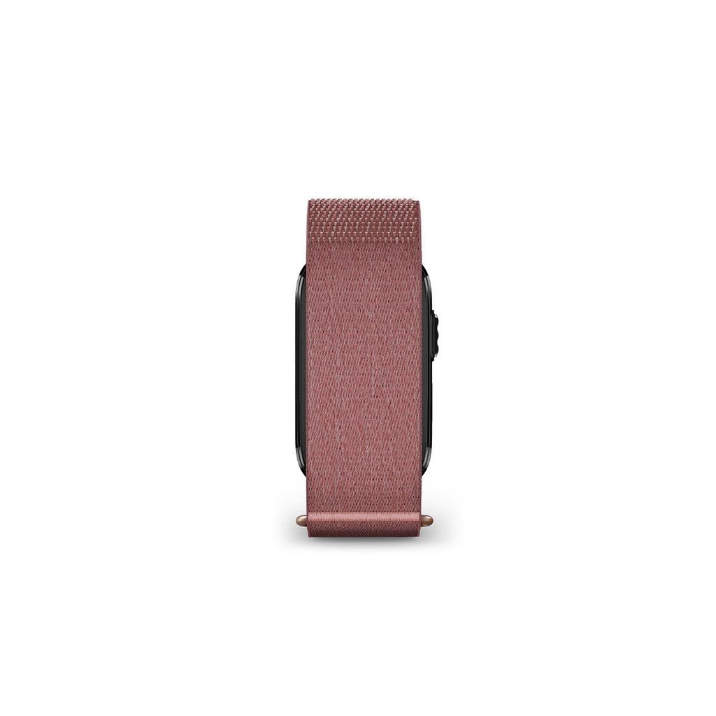 Garmin CIRQA smart band L-XL med tekstilrem i bordeauxfarve
