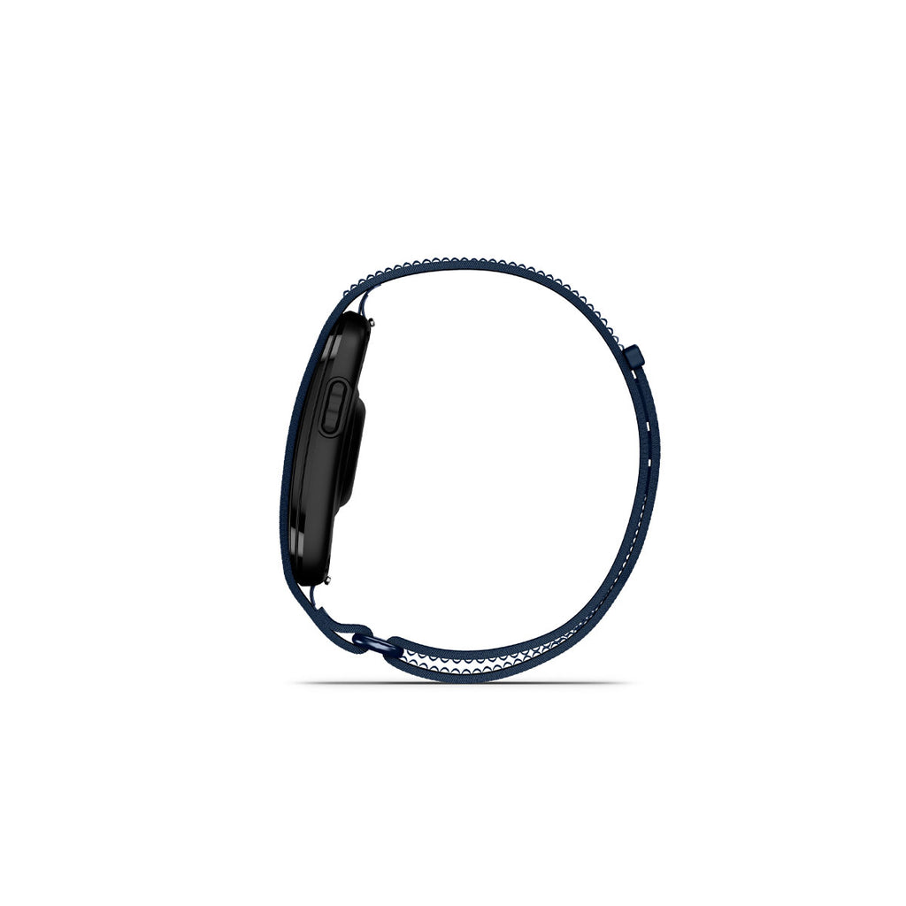 Garmin CIRQA smart band i blå rem med urenhed L-XL