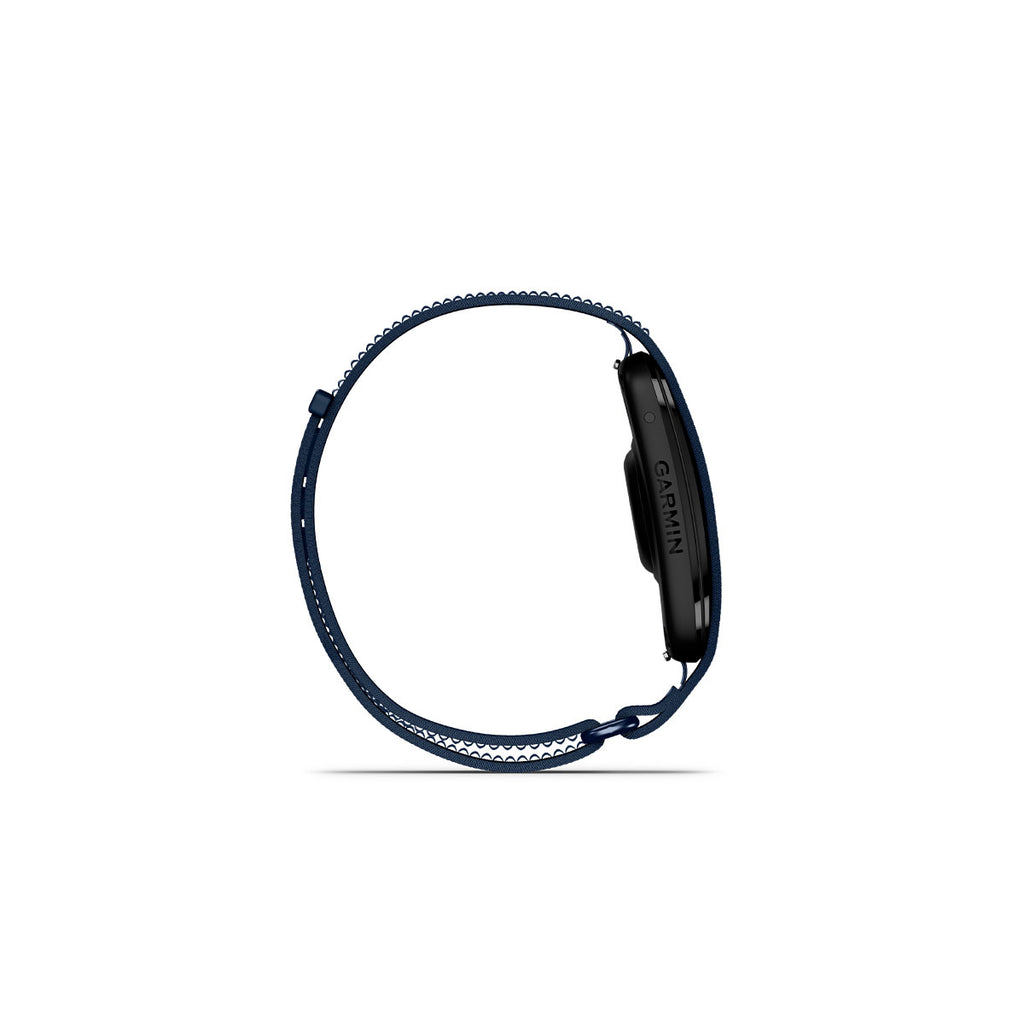 Garmin CIRQA smart band i mørkeblå rem med ur-enhed L-XL