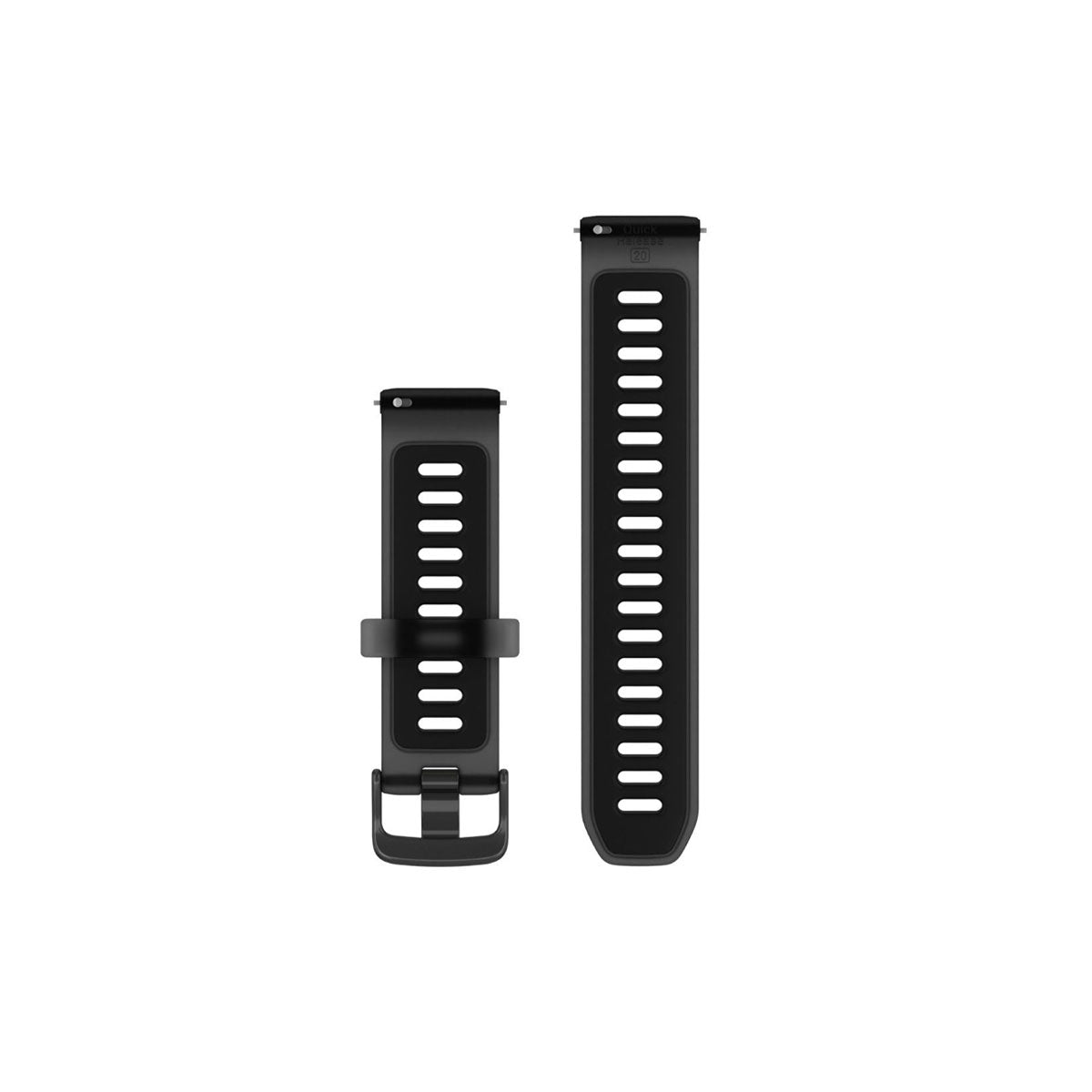 Garmin Urrem Quick Release 20mm Black/Black Silikone