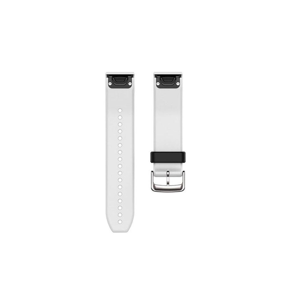 Hvid silicone rem til Garmin Approach S60 ur