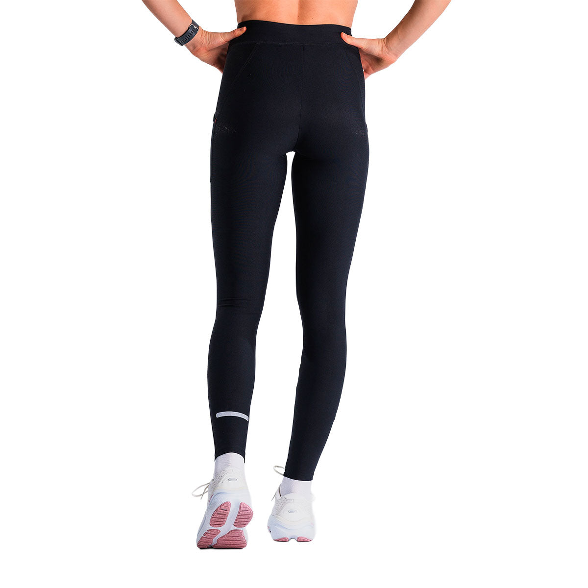 Mørke FUSION hot long tights til dame med lange ben og linning