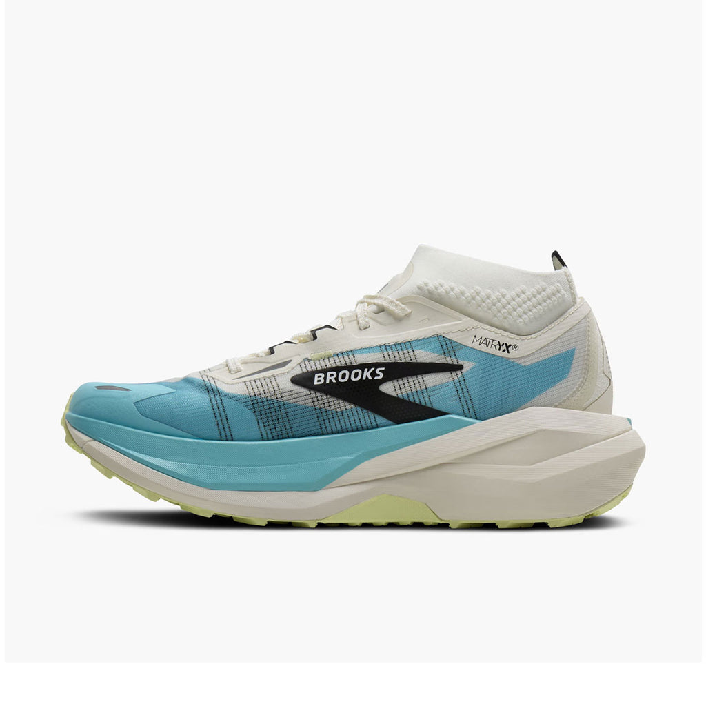 Brooks Cascadia Elite herre trailsko i blå og hvid farver