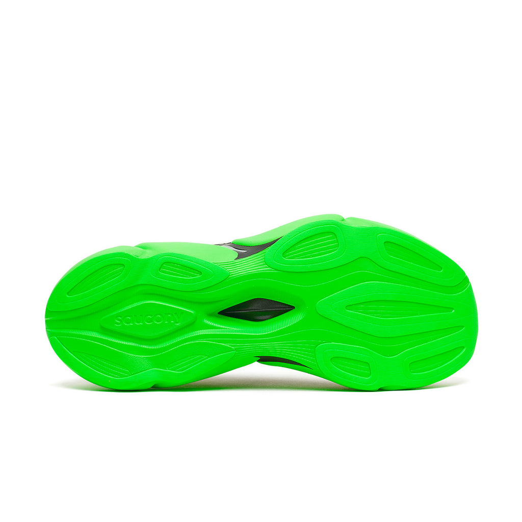 Saucony Endorphin Elite 3 unisex løbesko, grøn sål og hælvisning