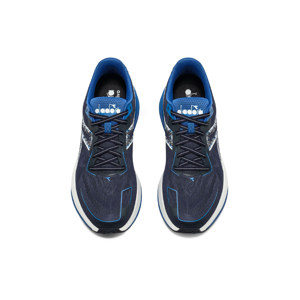 Diadora Mythos Blushield Vigore V Herre løbesko i blå og sort