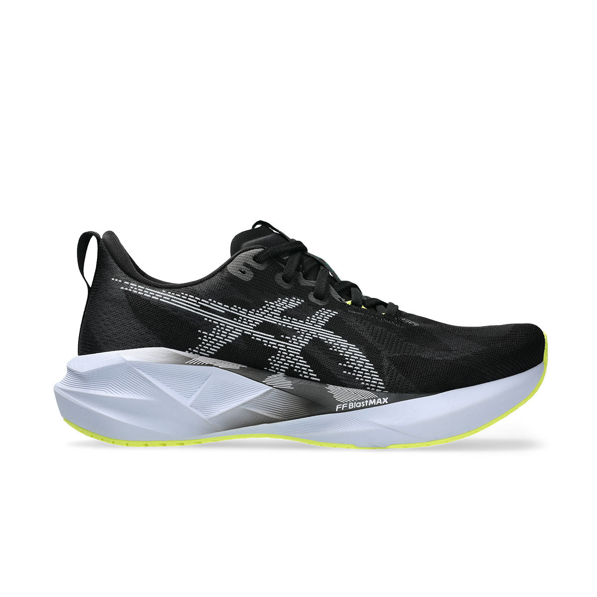 ASICS Novablast 5 Herre løbesko i sort og hvid
