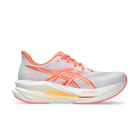 Asics Sonicblast 2 løbesko til dame med grå og orange detaljer