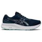 Asics GT-4000 3 women's running shoes in navy and silver design