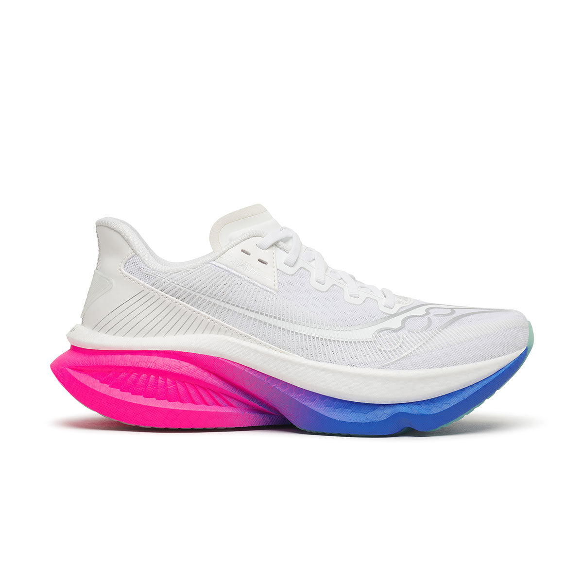 Saucony Endorphin Azura Dame løbesko med hvid meshoverdel