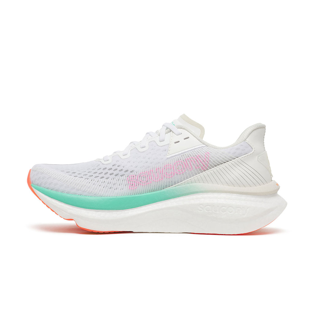 Saucony Endorphin Azura Dame løbesko med mesh-overdel og snørebånd