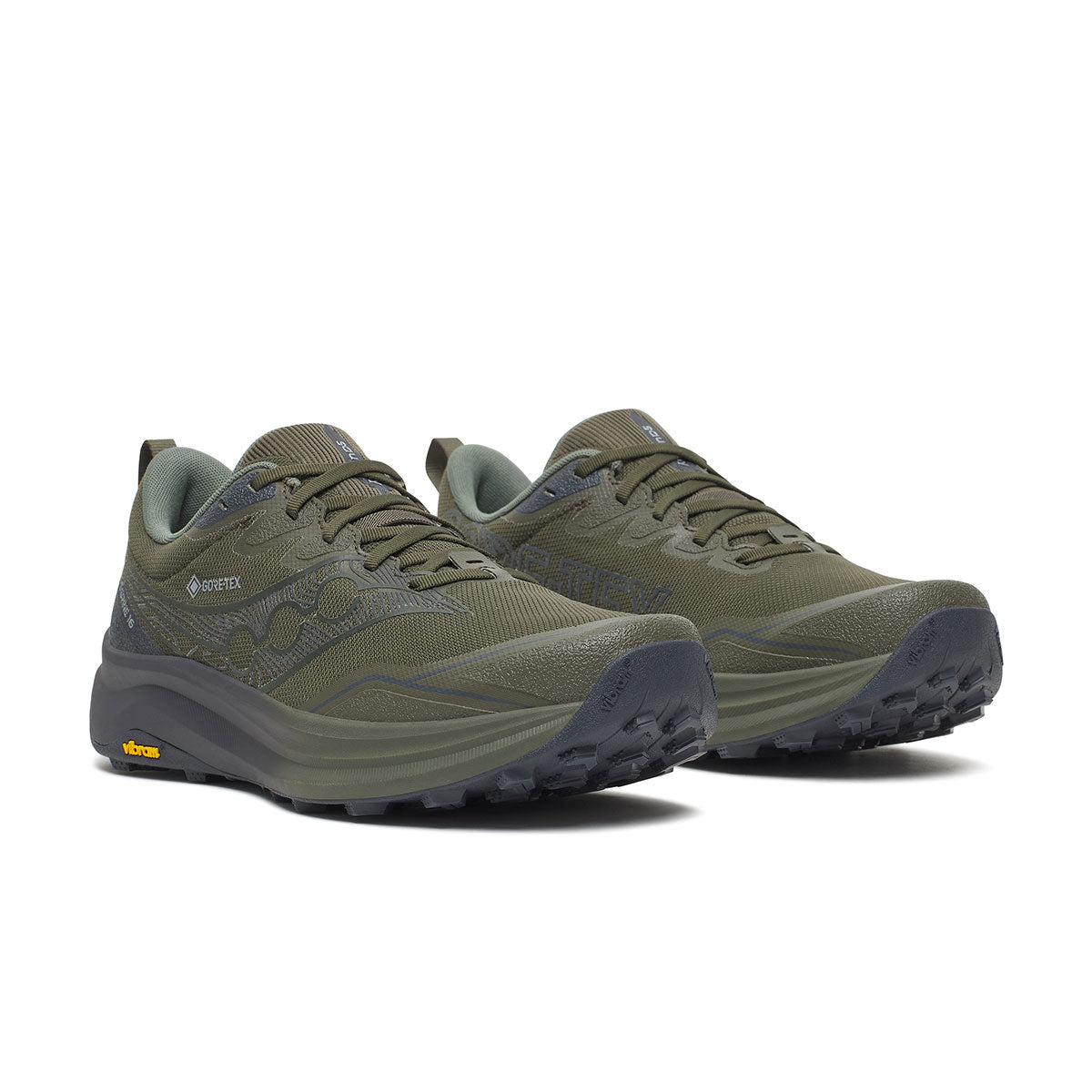 Saucony Peregrine 16 GTX herresko til trails med snørebånd