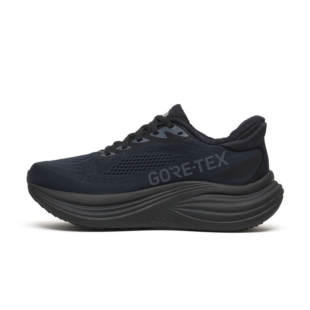 Saucony Triumph 24 GTX dame løbesko i mørk blå sort design