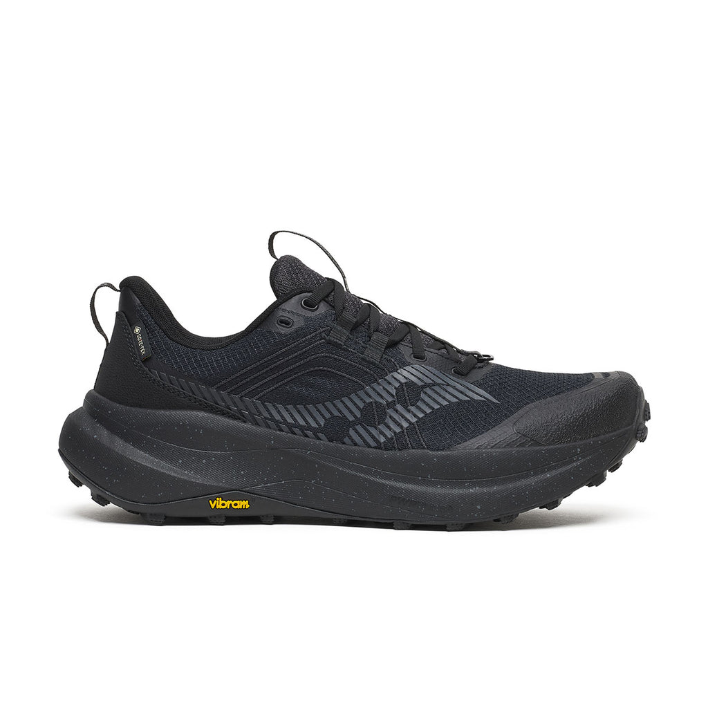 Saucony Xodus Ultra 4 GTX trailsko til mænd med snørebånd og gummisål
