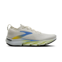 Brooks Glycerin Flex herre løbesko i hvid med blå detaljer