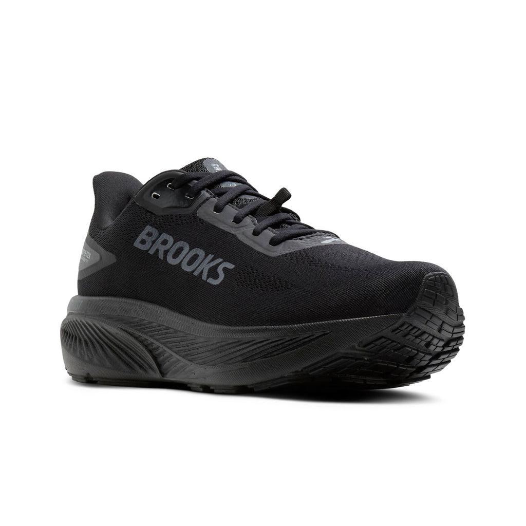 Brooks Ghost 18 GTX løbesko til mænd i sort med snørebånd