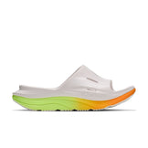 Hoka Ora Recovery Slide 3 unisex klipklap sandal med grøn sål