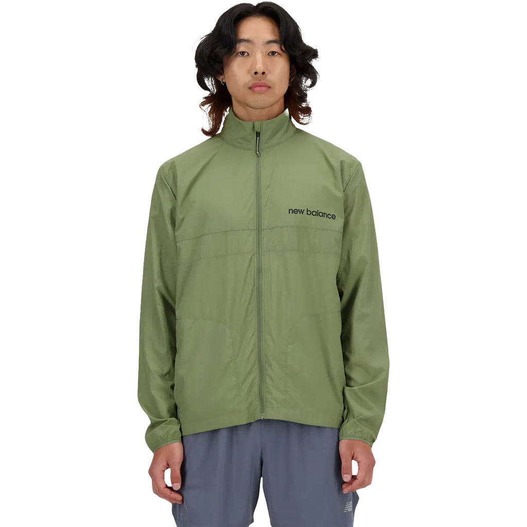 New Balance Athletics Graphic Packable Jacket Herre