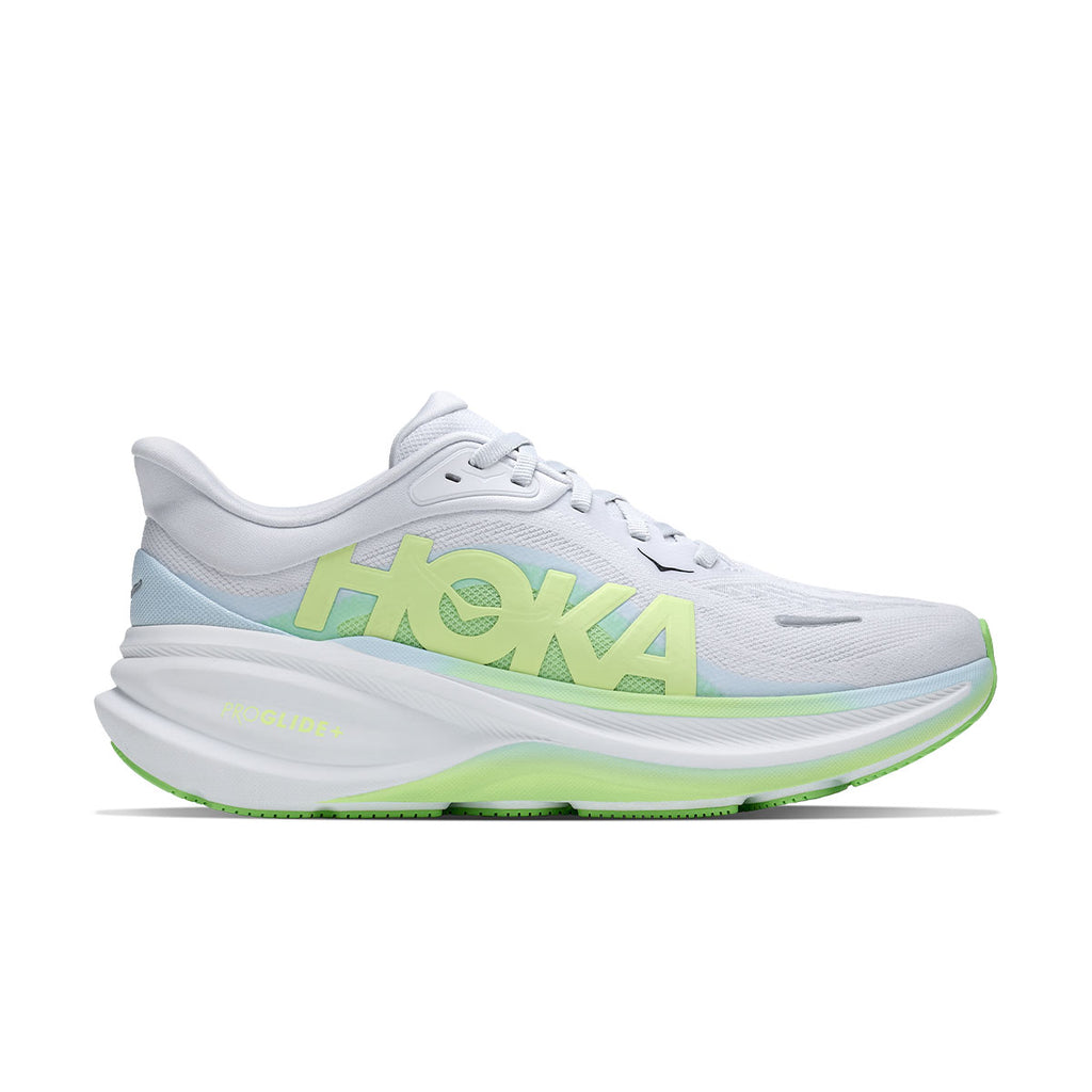Hoka Clifton PRO Dame løbesko i hvid og grøn