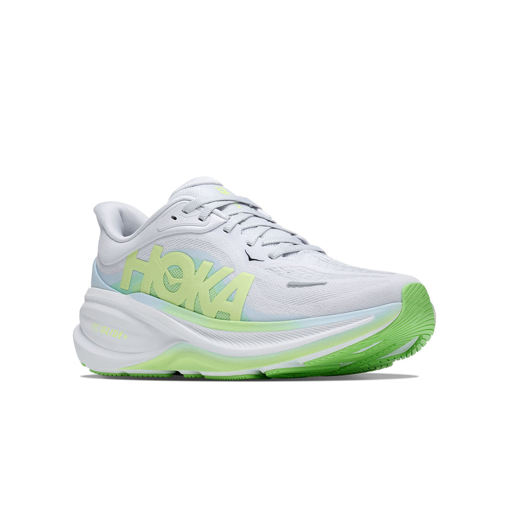 Hoka Clifton PRO dame løbesko i hvid og grøn farve