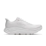 Hoka Clifton 11 Dame løbesko i hvidt mesh med snørebånd