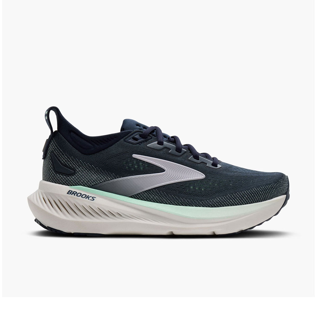 Brooks Glycerin 23 Dame løbesko i mørkeblå med hvid sål