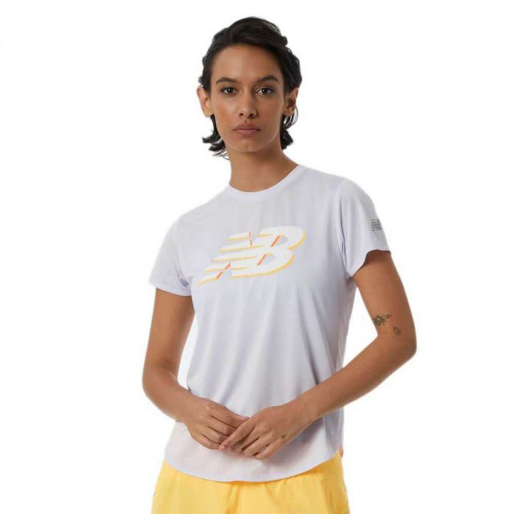 New Balance Graphic Acc SS Tee Dame