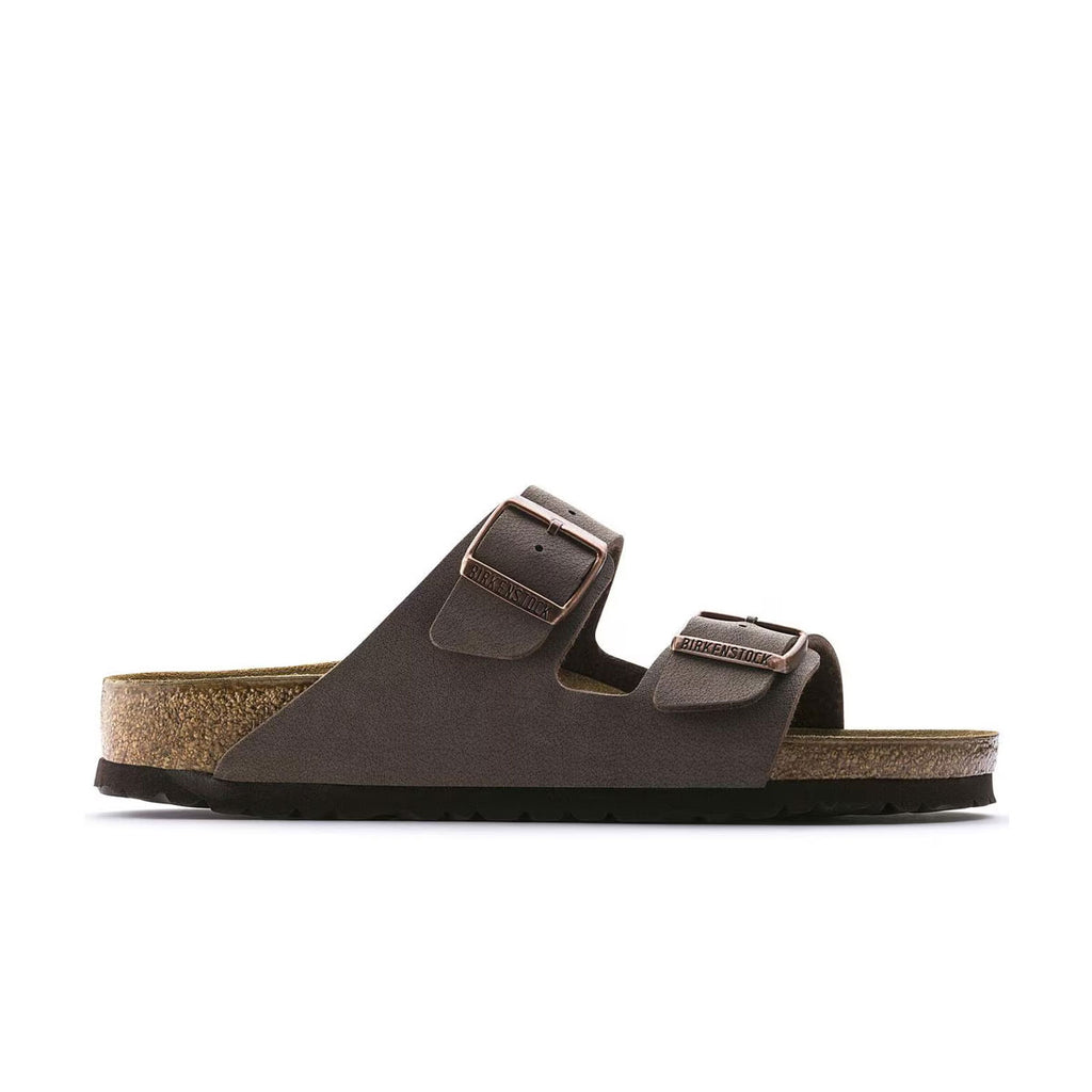 Birkenstock Arizona BF sandaler i nubuck mocca, størrelse small