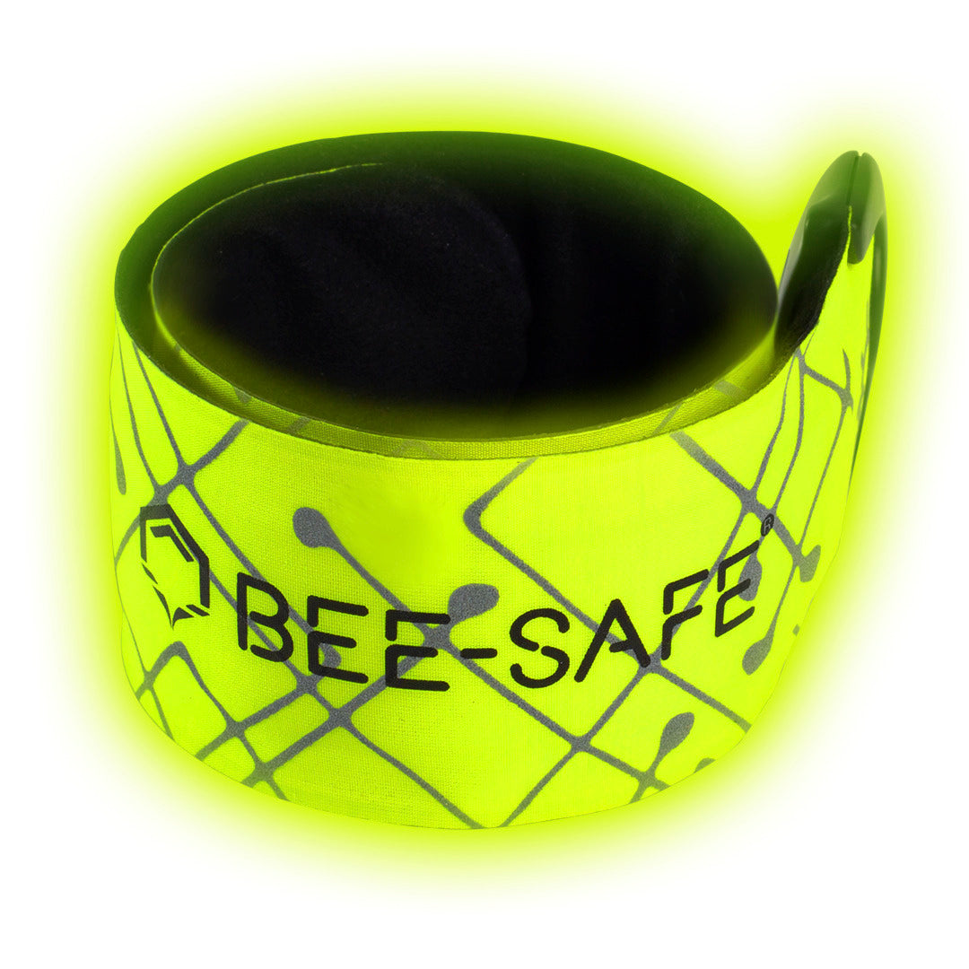 BEE SAFE Led Click Band USB Lime