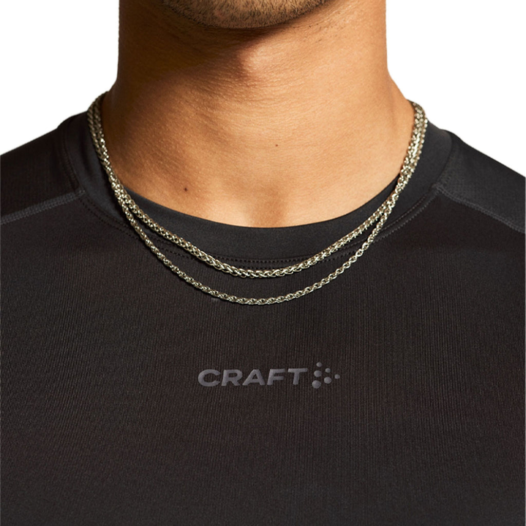 Sort Craft ADV Essence T-shirt med lille logo på brystet