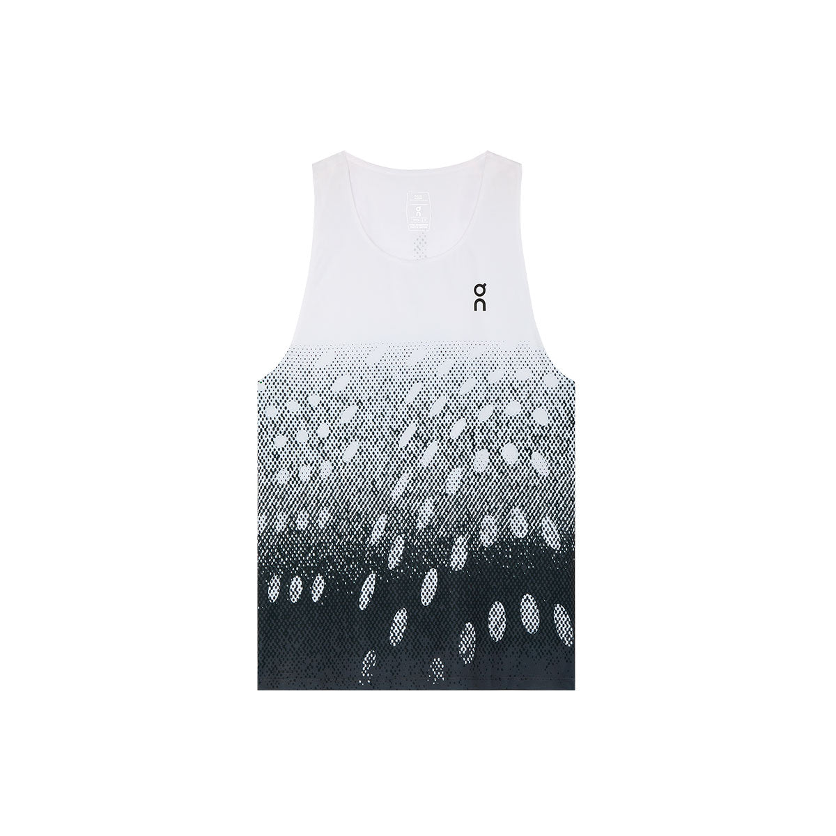 On Singlet Herre tank top med grafisk mønster og logo