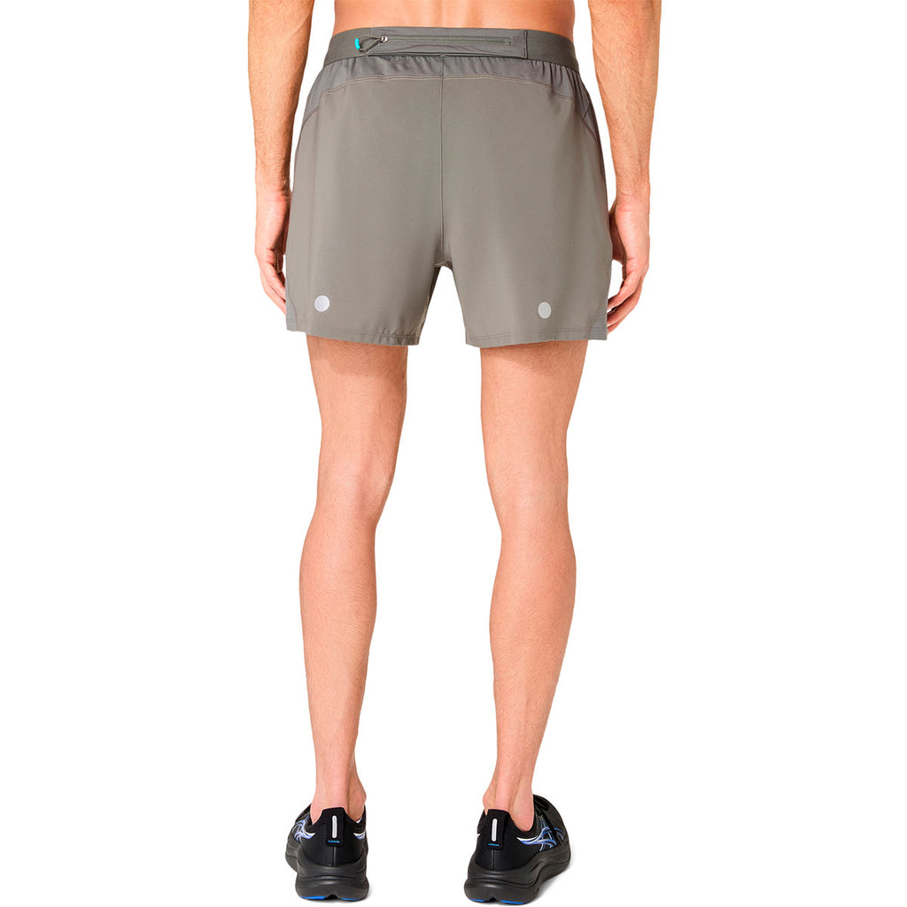 ASICS Road 5IN herreshorts med elastisk linning og logo-detalje
