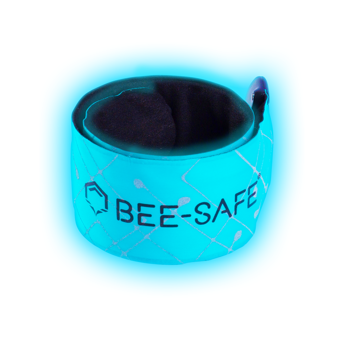 BEE SAFE Led Click Band USB Blue