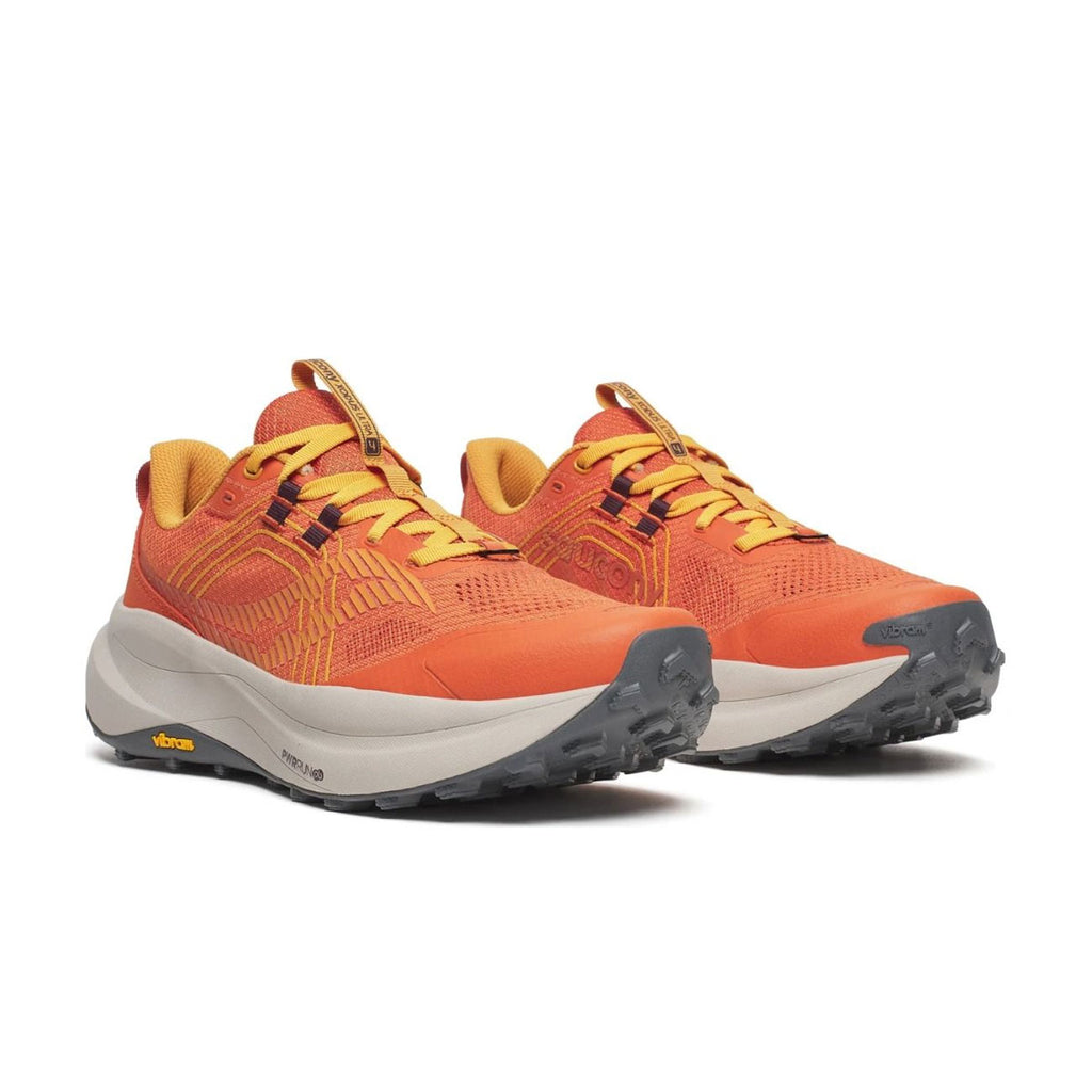 Saucony Xodus Ultra 4 herre trailsko med snørebånd og mønstret sål