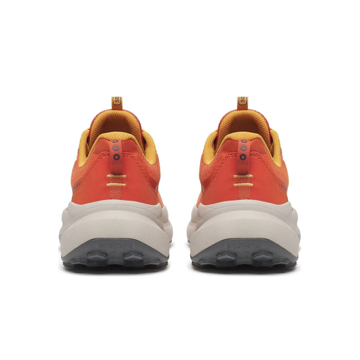 Saucony Xodus Ultra 4 herre trailsko i orange med snørebånd og grov sål