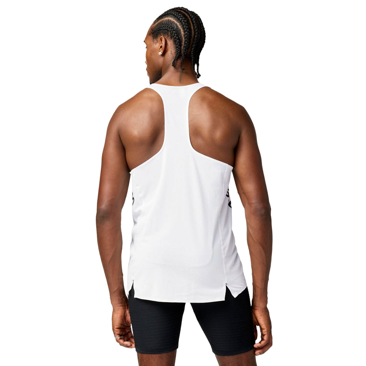 Brooks Hyperion Elite singlet herre med hvide ærmeløse rygpanel