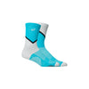 ASICS Metaspeed Crew Sock 2.0 par strømper med blå og hvid farve