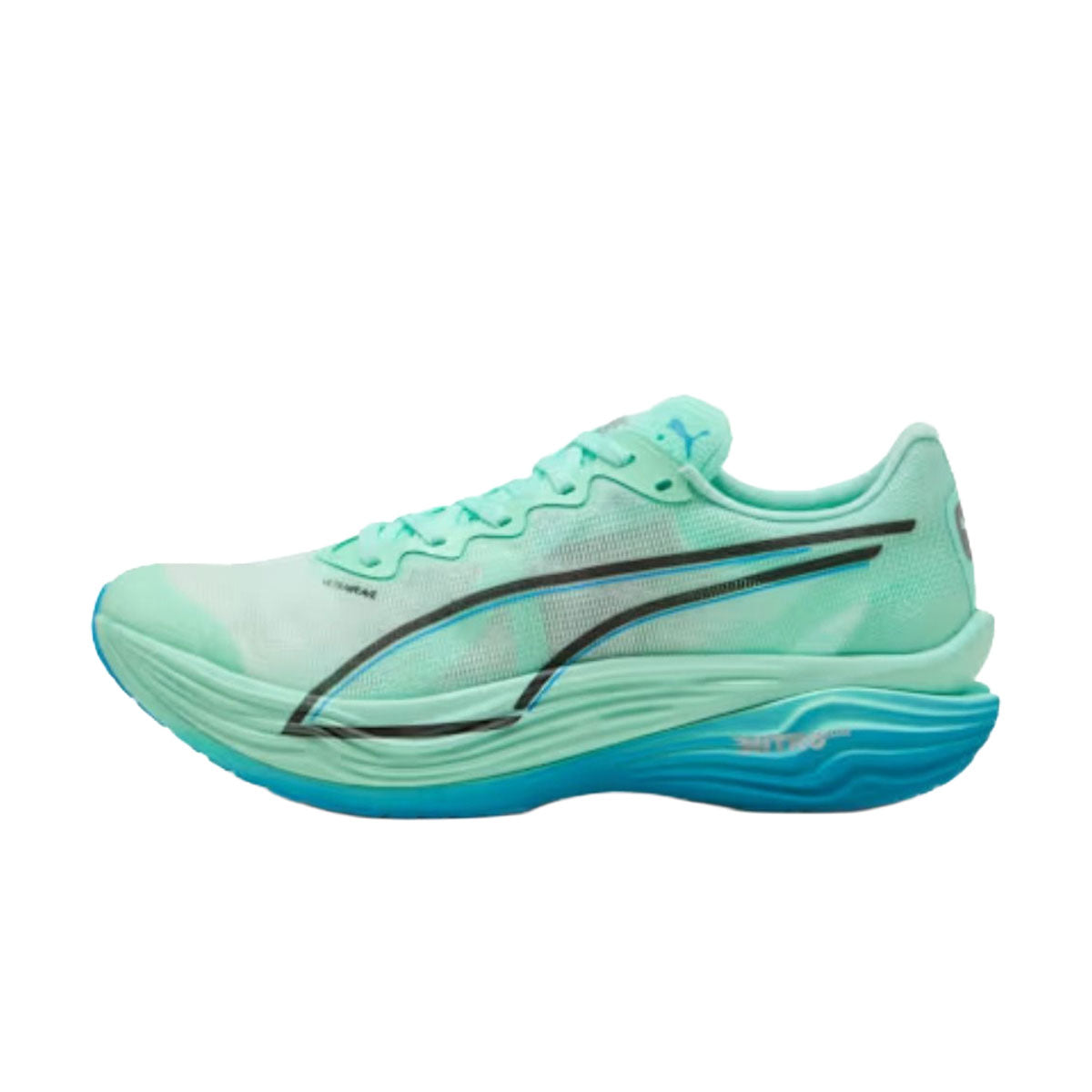 Puma Deviate NITRO Elite 3 løbesko til mænd i turkis blå design