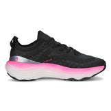 Puma ForeverRun Nitro dame løbesko i sort og pink farver.