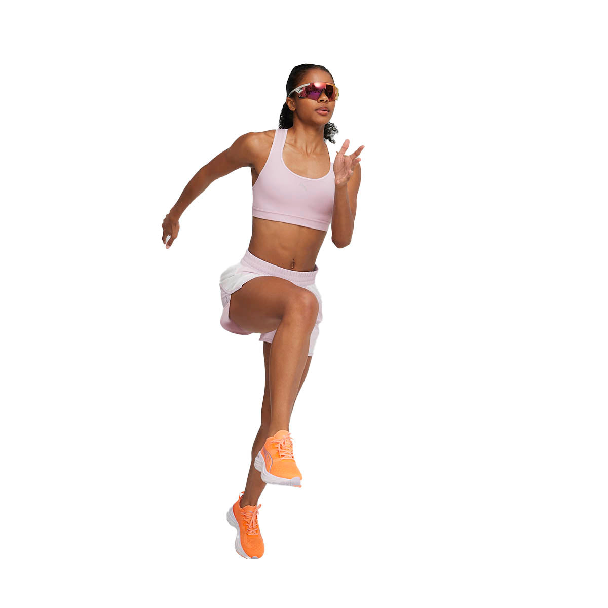 Puma ForeverRun NITRO women's running shoes in action during a run.