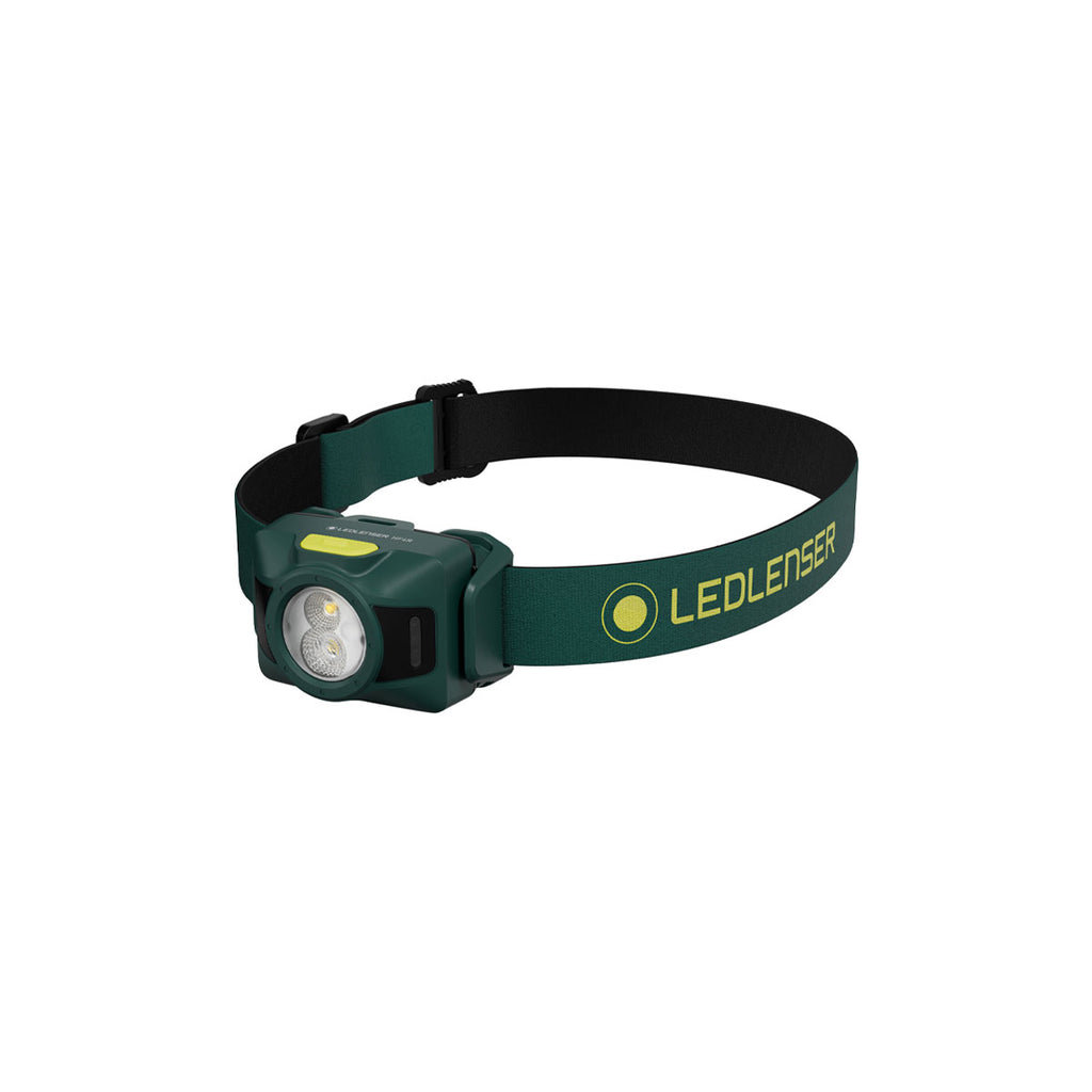 Ledlenser HF4R pandelampe med justerbar hovedrem og forlygteenhed