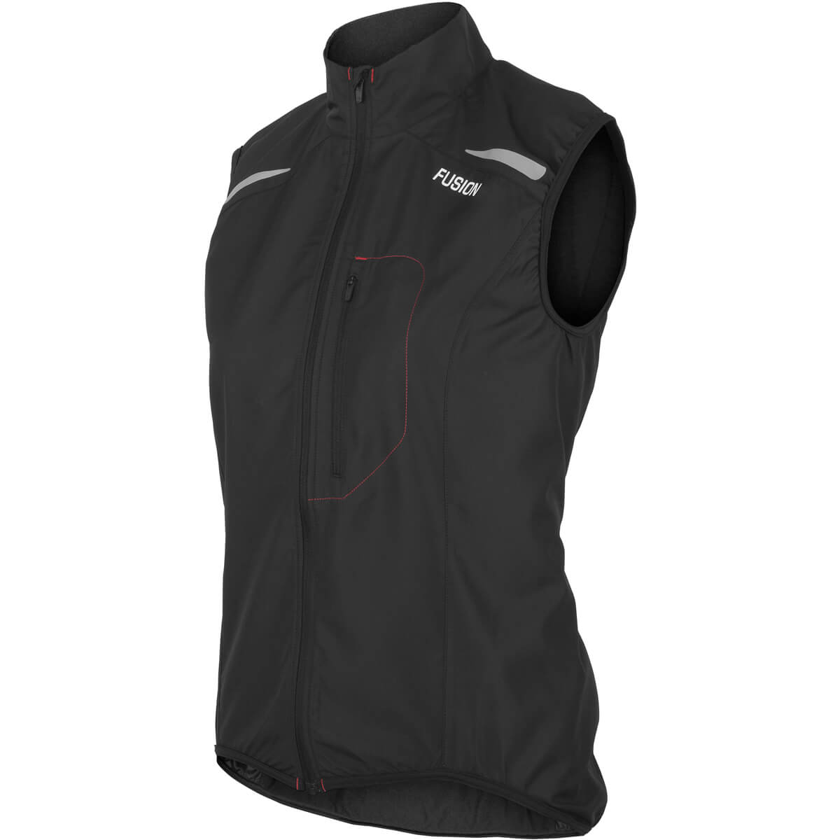 Fusion S1 Run Vest dame Black